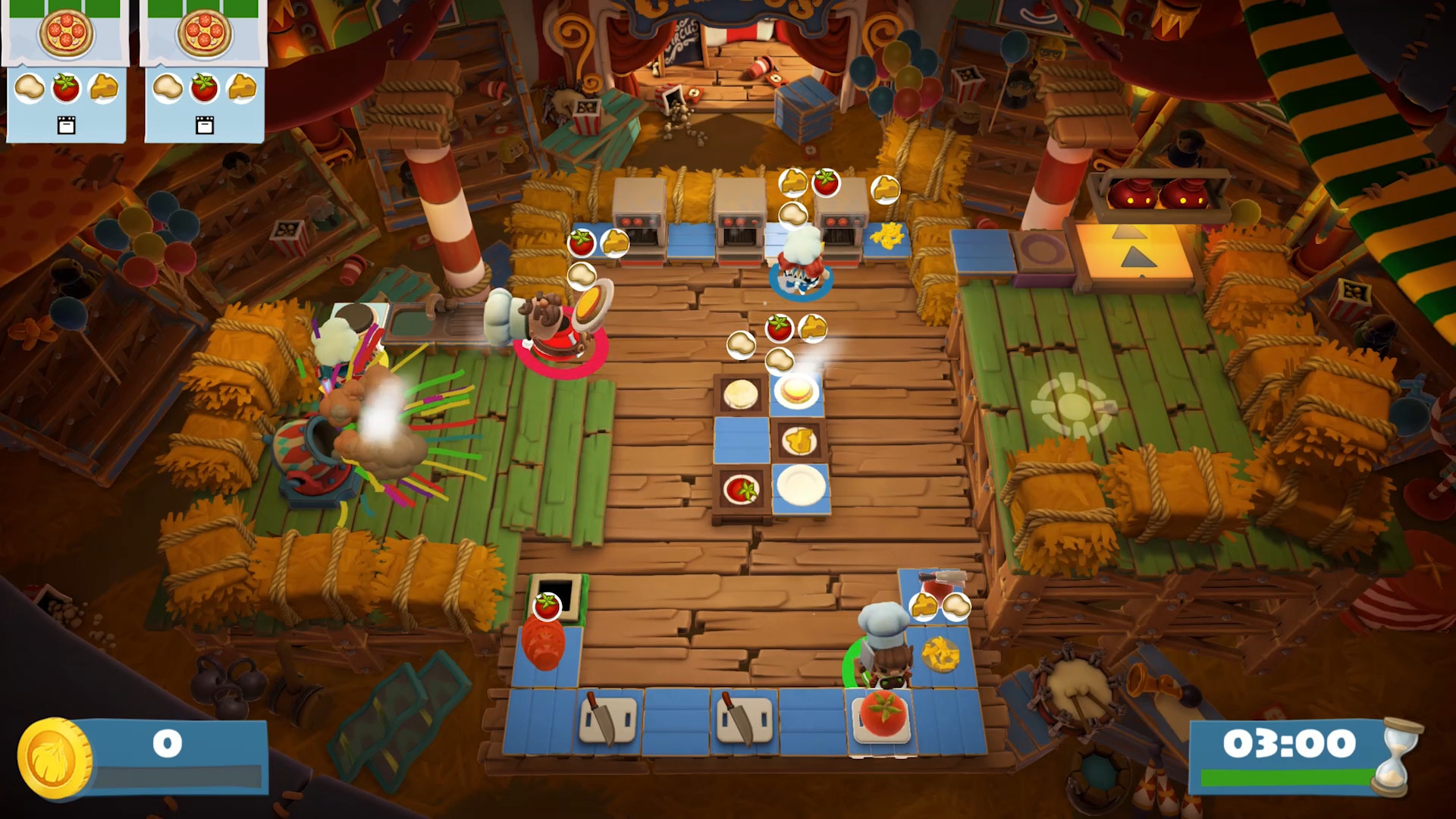 Купить Overcooked! 2 - Carnival of Chaos дешево ключ Steam для PC