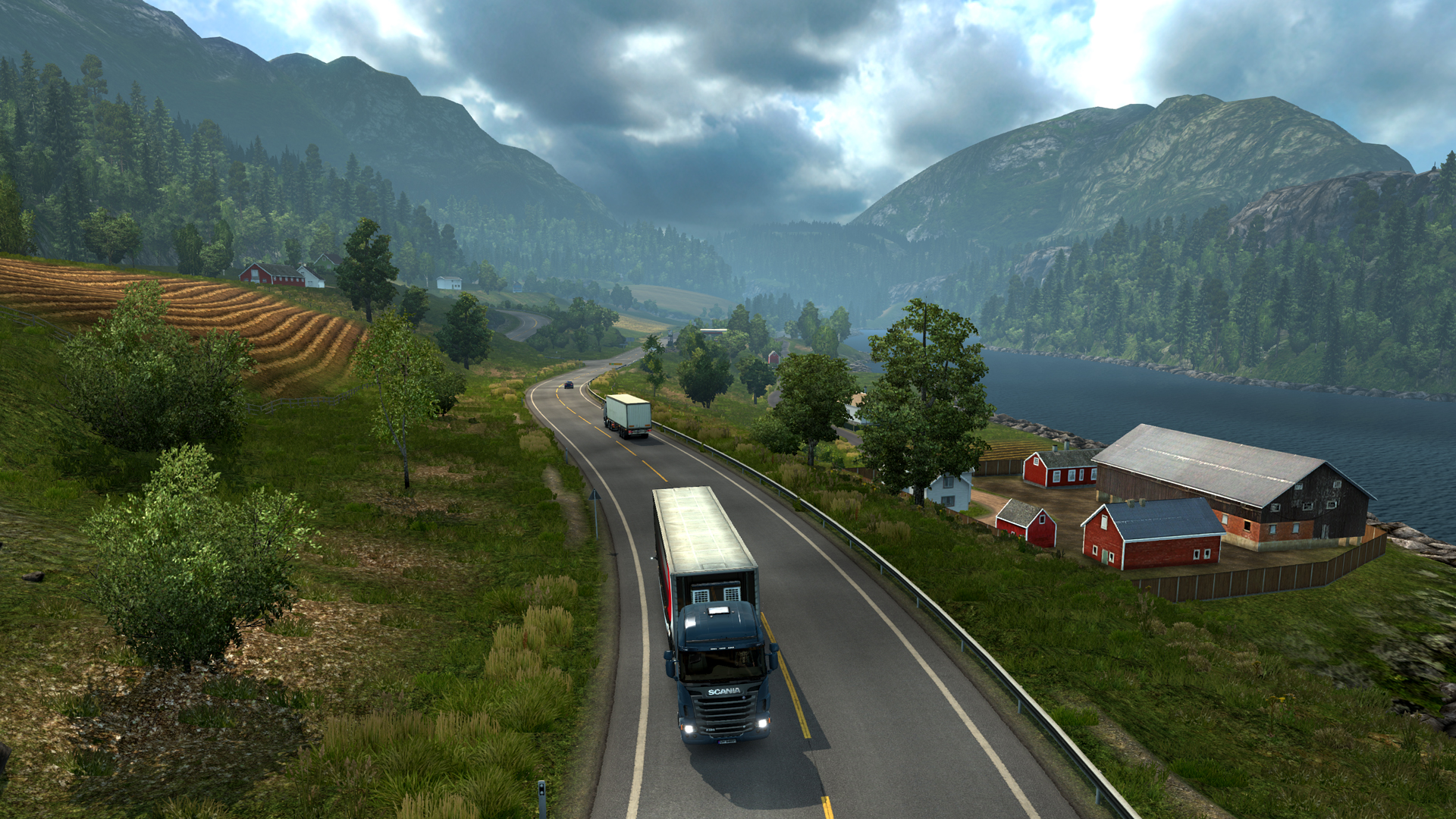 Купить Euro Truck Simulator 2 - Scandinavia дешево ключ Steam для PC