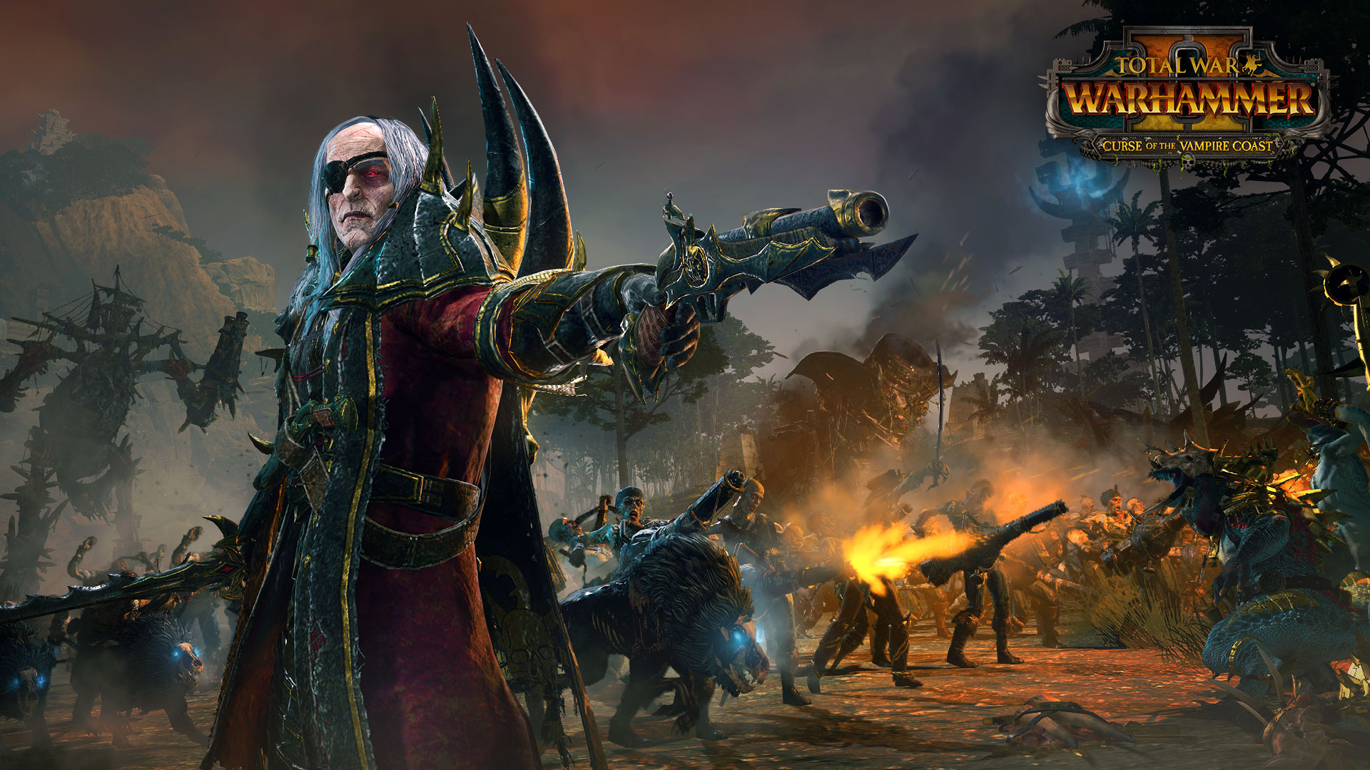 Купить Total War: WARHAMMER II - Curse of the Vampire Coast дешево ключ  Steam для PC