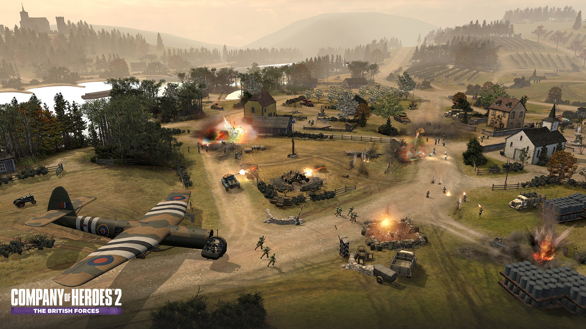 Купить Company of Heroes 2 - The British Forces дешево ключ Steam для PC